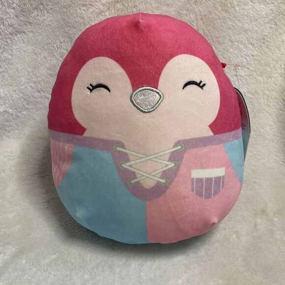 8" Squishmallow Kavya the Pink Penguin Kind Squad Plush Stuffed Animal - Picture 1 of 3